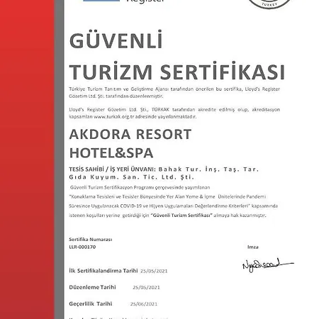 Akdora & Spa Otel 4*